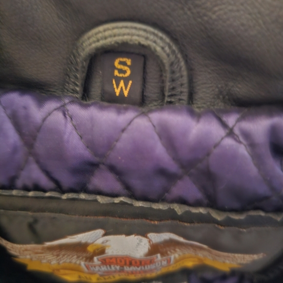 Harley Davidson Leather Crop Jacket - Picture 6 of 15